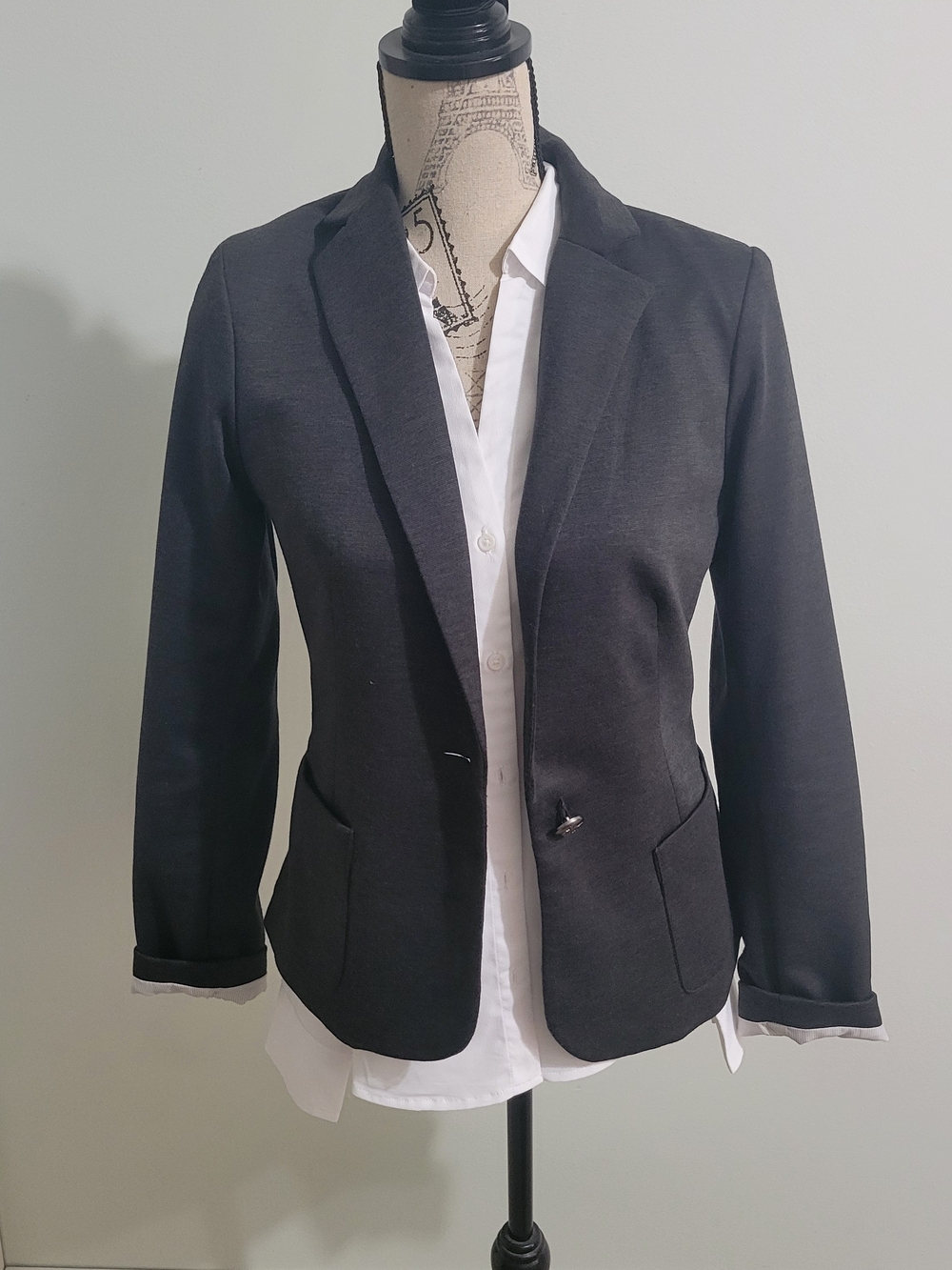 Classic Black Women's Blazer Jacket